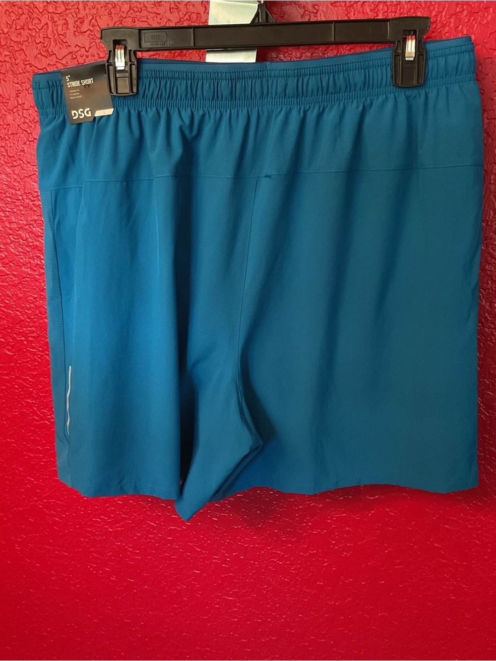 DSG Men’s 5” Stride Short in Blue Gleam, Size Large